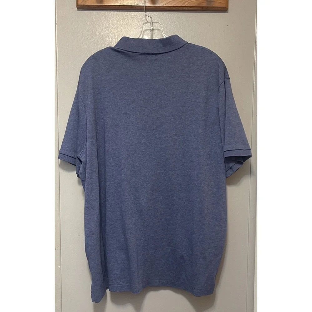 Polo Ralph Lauren Polo Shirt Blue Classic Fit Mens XL  classy Short Sleeve